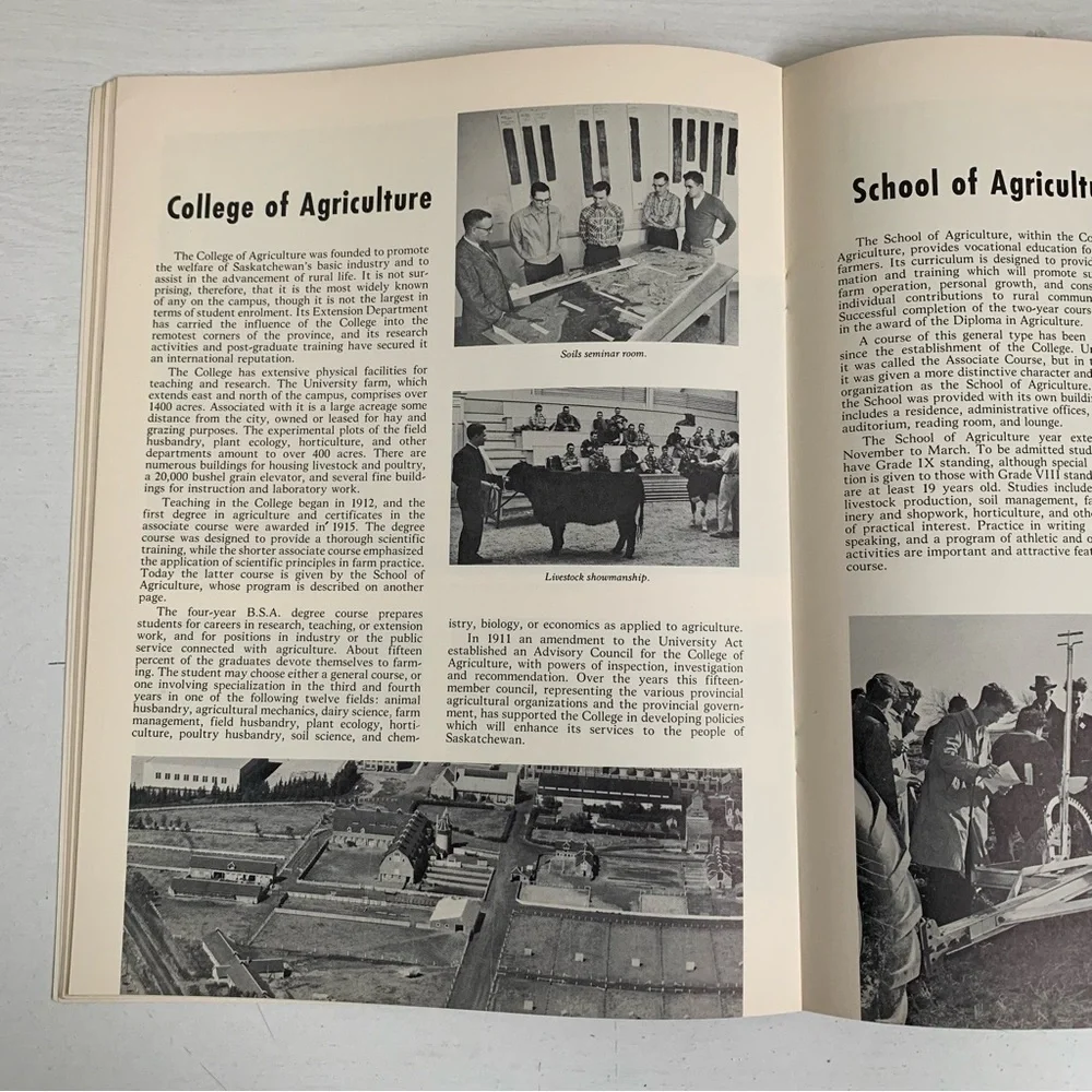 Vintage University of Saskatchewan 1909-1959 50th Anniversary Booklet - Picture 7 of 15